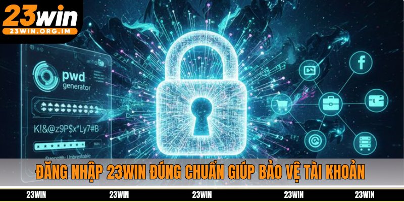 Đăng nhập 23Win đúng chuẩn giúp bảo vệ tài khoản an toàn